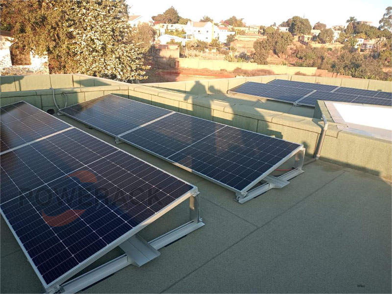 Ballasted solar mounting systems