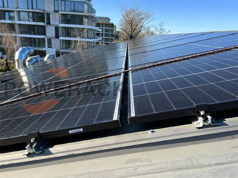 solar Mini Rail Install