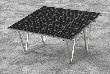Sistem de montare solar pentru carport POWERACK din aluminiu impermeabil