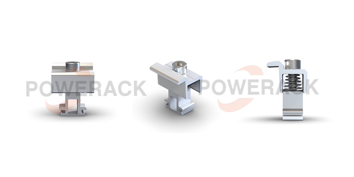 Universal Solar Adjustable End Clamps 