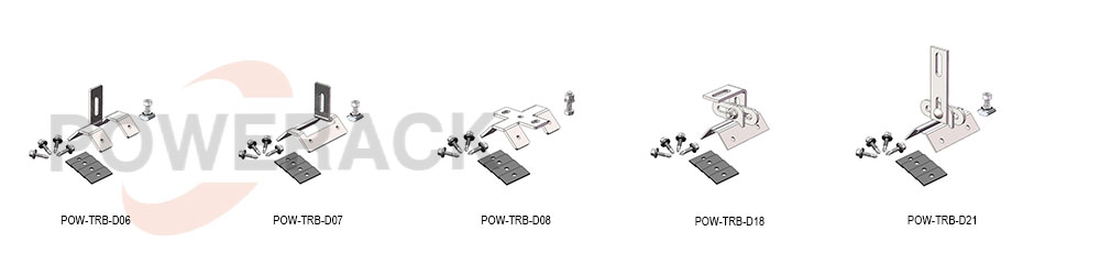 Trapezoidal Metal Roof Bracket System