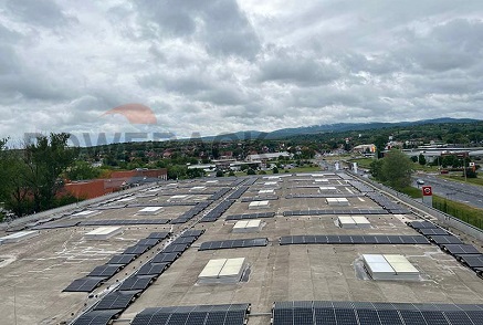 Sistem de montare Powerack cu balast în Ungaria