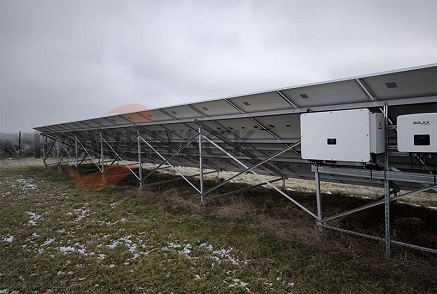Sistem de montare la sol Powerack de 360kw în România