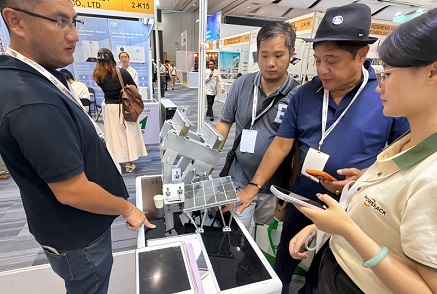 The bustling Live of  Solar & Storage Live Philippines 2026