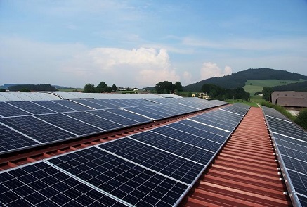 How should waterproofing be carried out for different types of rooftop solar panels?